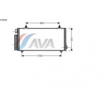 TO5493 AVA Конденсатор, кондиционер