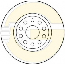6027611 GIRLING Тормозной диск