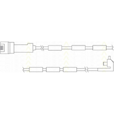 8115 24007 TRISCAN Сигнализатор, износ тормозных колодок