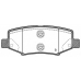 BPA1264.02 OPEN PARTS Комплект тормозных колодок, дисковый тормоз