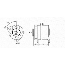 943356608010 MAGNETI MARELLI Генератор