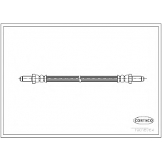 19018764 CORTECO Тормозной шланг