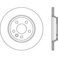 BDR1897.10 OPEN PARTS Тормозной диск