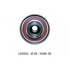 LD0202 TRW Натяжной ролик, ремень грм