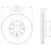 MDK0088 MINTEX Комплект тормозов, дисковый тормозной механизм