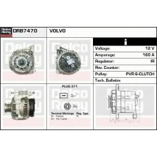 DRB7470 DELCO REMY Генератор
