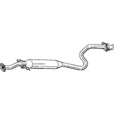 283-823 BOSAL Средний глушитель выхлопных газов