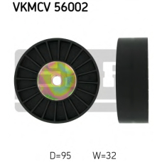 VKMCV 56002 SKF Паразитный / ведущий ролик, поликлиновой ремень