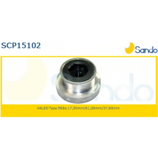 SCP15102 SANDO Ременный шкив, генератор