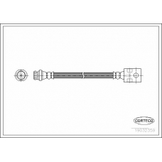 19032359 CORTECO Тормозной шланг