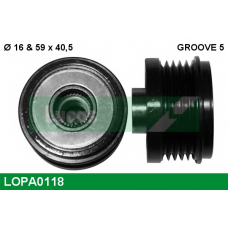 LOPA0118 TRW Механизм свободного хода генератора