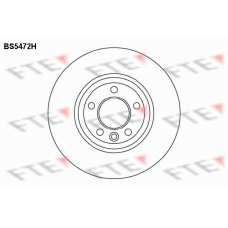 BS5472H FTE Тормозной диск