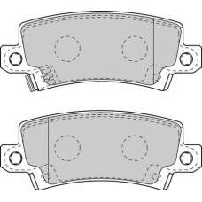 DBP371574 DURON Комплект тормозных колодок, дисковый тормоз