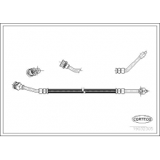 19032305 CORTECO Тормозной шланг