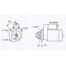 063523683010 MAGNETI MARELLI Стартер