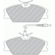 T0610413 RAMEDER Комплект тормозных колодок, дисковый тормоз