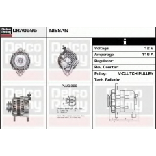 DRA0595 DELCO REMY Генератор