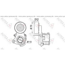654410 AUTEX Натяжитель ремня, клиновой зубча