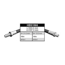 HBS1066 QUINTON HAZELL Тормозной шланг