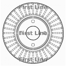 FBD482 FIRST LINE Тормозной диск