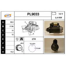 PL9033 SNRA Стартер