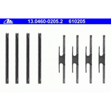 13.0460-0205.2 ATE Комплектующие, колодки дискового тормоза