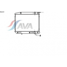 MS2047 AVA Радиатор, охлаждение двигателя