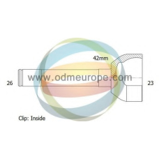 12-310572 ODM-MULTIPARTS Шарнирный комплект, приводной вал