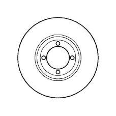 NBD199 NATIONAL Тормозной диск