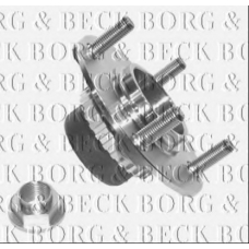 BWK758 BORG & BECK Комплект подшипника ступицы колеса