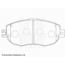 ADT34255 BLUE PRINT Комплект тормозных колодок, дисковый тормоз