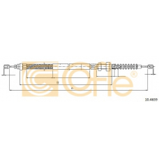 10.4659 COFLE Трос, стояночная тормозная система