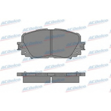 AC838681D AC Delco Комплект тормозных колодок, дисковый тормоз