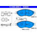 13.0460-4809.2 ATE Комплект тормозных колодок, дисковый тормоз