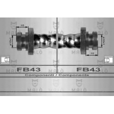 80058 Malo Тормозной шланг