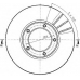 BDC3603 QUINTON HAZELL Тормозной диск