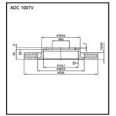 ADC 1007V Allied Nippon Гидравлические цилиндры