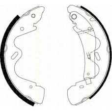 8100 14005 TRISCAN Комплект тормозных колодок