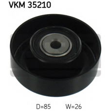 VKM 35210 SKF Паразитный / ведущий ролик, поликлиновой ремень