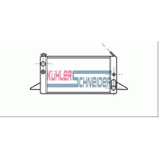 3100401 KUHLER SCHNEIDER Радиатор, охлаждение двигател