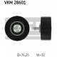 VKM 28601 SKF Паразитный / ведущий ролик, зубчатый ремень
