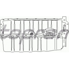 109 616 TOPRAN Масляный поддон