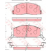 GDB7056 TRW Комплект тормозных колодок, дисковый тормоз
