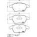 P 85 075 BREMBO Комплект тормозных колодок, дисковый тормоз