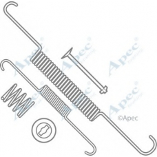 KIT702 APEC Комплектующие, тормозная колодка