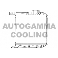 100412 AUTOGAMMA Радиатор, охлаждение двигателя
