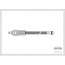 19026529 CORTECO Тормозной шланг