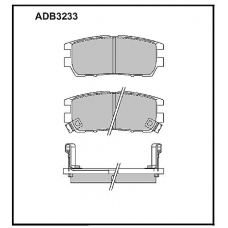 ADB3233 Allied Nippon Тормозные колодки