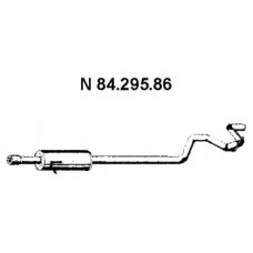 84.295.86 EBERSPACHER Глушитель выхлопных газов конечный