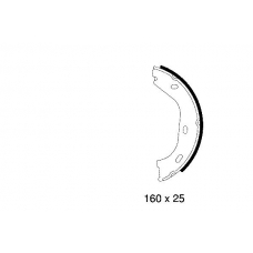 98101 0259 2 4 TEXTAR Комплект тормозных колодок; комплект тормозных кол